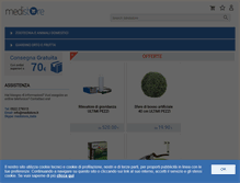 Tablet Screenshot of medistore.it